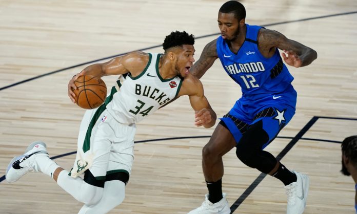 NBA: Playoffs-Orlando Magic at Milwaukee Bucks